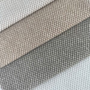 Cationic Pineapple Grid wool fabric 260403