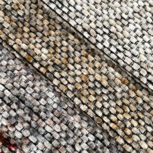 Printed Football Check Woven Fabric JC9050