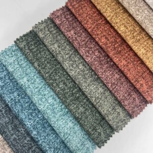 Off-White Printed Holland Velvet Sofa Fabric