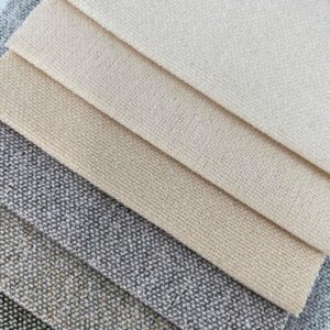 Yarn-Dyed Cationic Linen-Look Upholstery Fabric