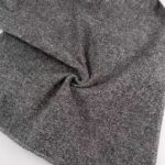Woven Teddy Chenille Upholstery Fabric gathered sample showing drape