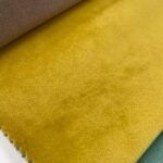 Warp Knitted Solid Color Dutch Velvet texture close-up