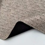 Woven Blended Velvet front and reverse side detail