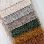 Woven Blended Velvet color samples showing surface texture