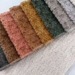 Woven Blended Velvet color samples showing surface texture